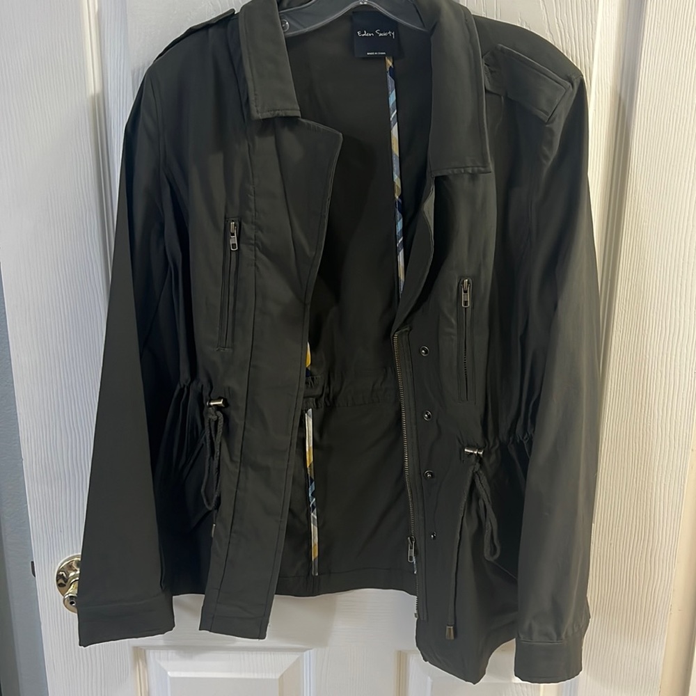 Hunter green light jacket